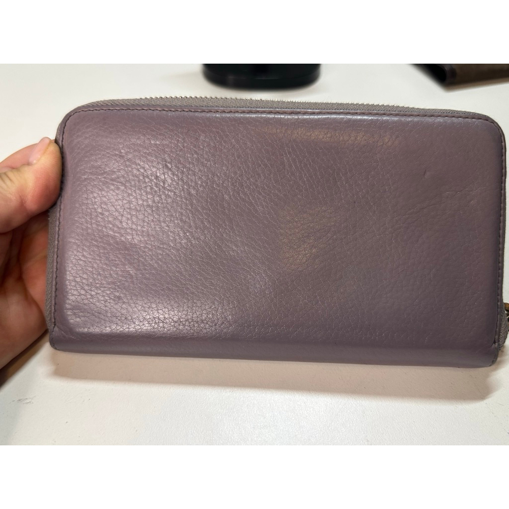 Gucci Zip Around Wallet Purple/Gray One Size - Picture 6 of 8